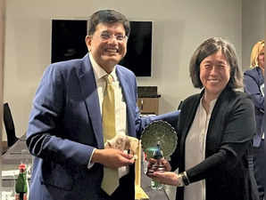 Union Commerce Minister Piyush Goyal and US Trade Representative Katherine Tai