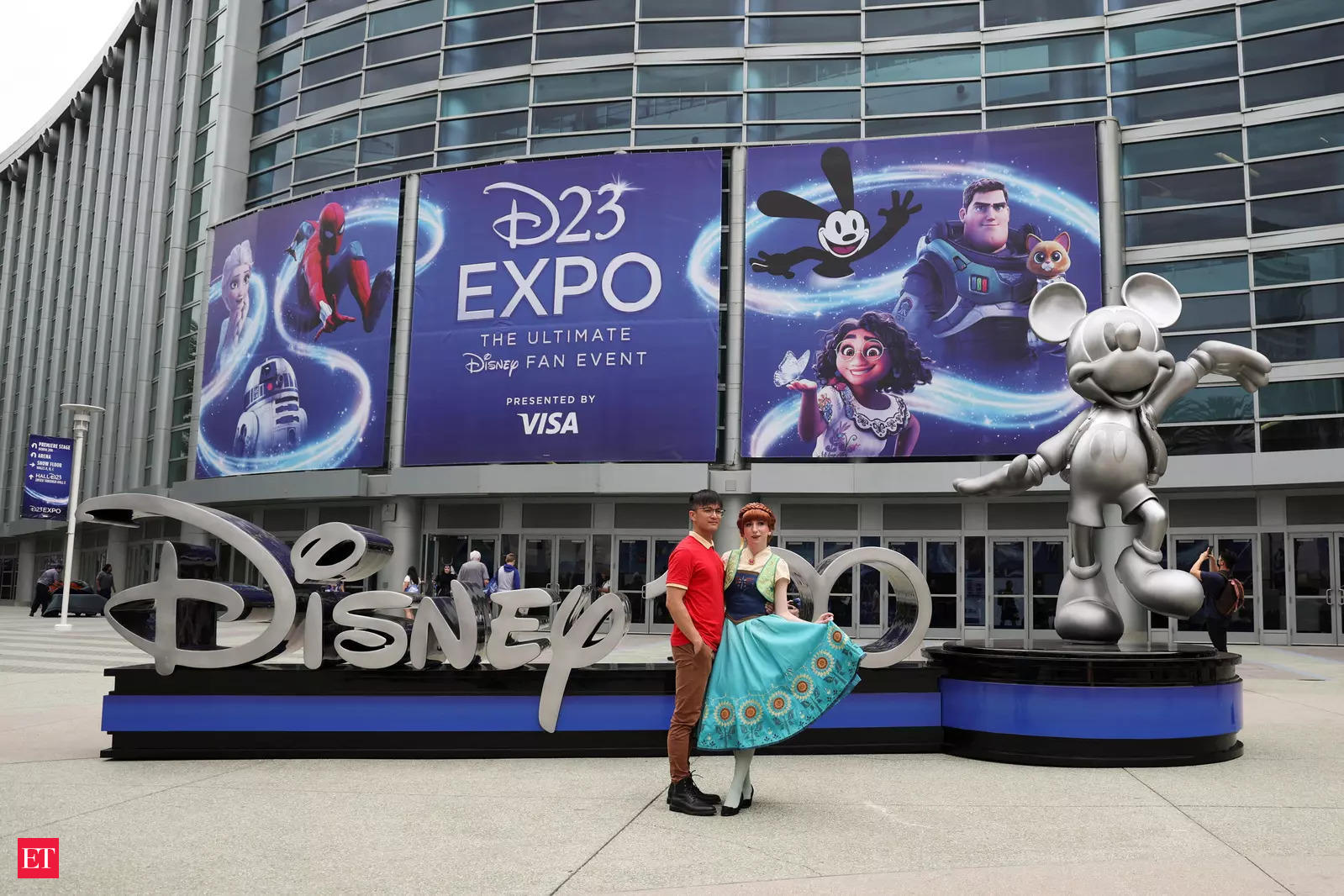 disney: Disney unveils content slate at fan event D23 - The Economic Times
