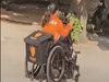 Video of woman Swiggy agent delivering food in wheelchair moves Twitter