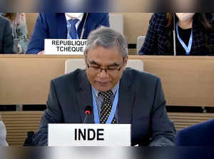 Geneva, May 12 (ANI): Indra Mani Pandey, PR of India to the UN, Geneva speaks at...
