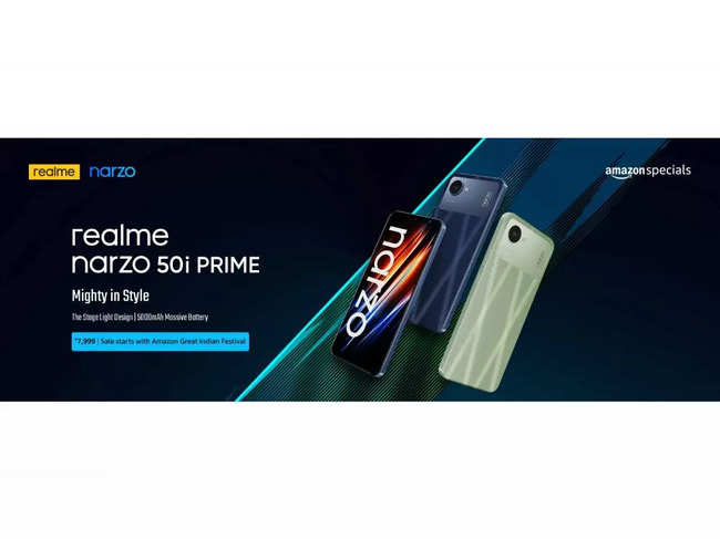 Realme Narzo 50i Prime to get launched at starting price of Rs. 7,999. See where, when to buy