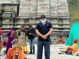 Ajith Kumar seeks blessings at Kedarnath, Badrinath temples during Ladakh visit
