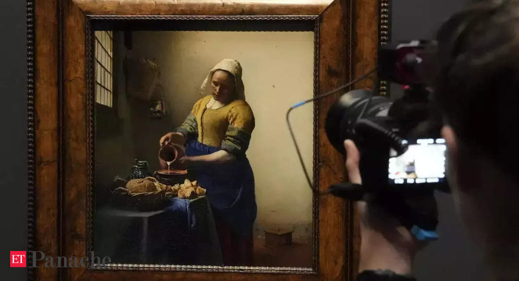 Verborgen voorwerpen in het beroemde schilderij ‘Melkmeisje’ van de Nederlandse meester Johannes Vermeer