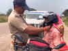 Watch: A cop's quirky way to spread awareness about helmet gets a thumbs up from netizens