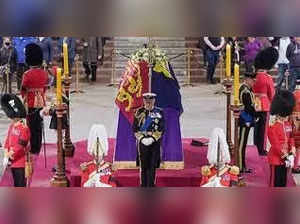 Man caught grabbing flag from Queen's coffin. What happened next