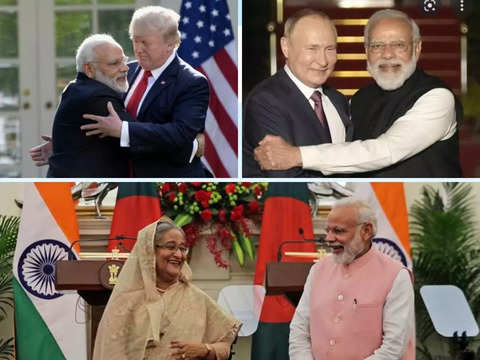 PM Modi And His Friendship With World Leaders - Popular Global