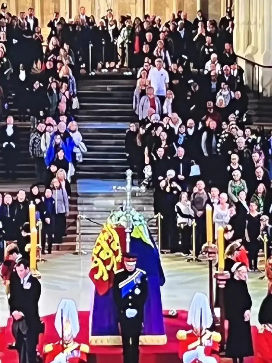 Queen's grandchildren stand vigil as nation prepares for State funeral