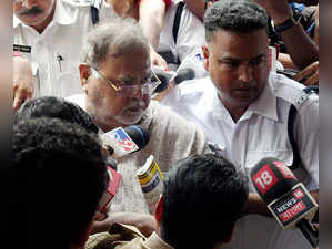 Kolkata, Sept 16 (ANI): Former West Bengal Minister Partha Chatterjee being prod...