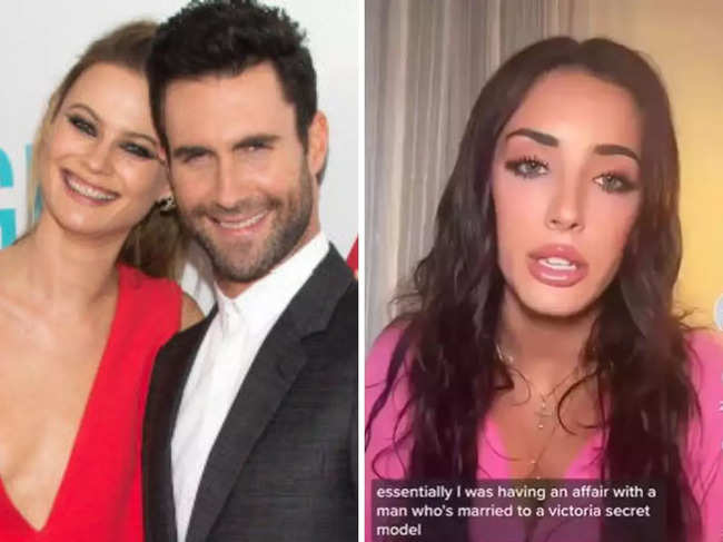 Adam Levine accused of cheating on pregnant wife with Instagram influencer.