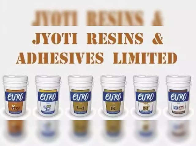 Jyoti Resins & Adhesives | CMP: Rs 1,508.10