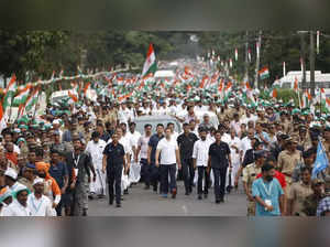 Alappuzha_ Congress leader Rahul Gandhi during the Bharat Jodo Yatra in Alappuzh