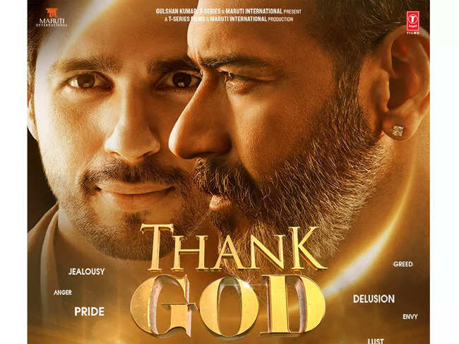 Directed by Indra Kumar, 'Thank God' is set to be released on October 25.