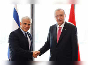 Israeli PM Lapid and Turkish President Erdogan met on the sidelines of the U.N. General Assembly