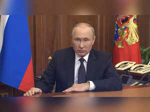 Russian President Vladimir Putin announces partial mobilisation of troops into conflict zone in Ukraine