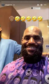 Has LeBron James shaved his head? Details here