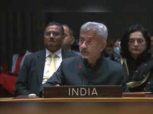 Indiaâs External Affairs Minister S. Jaishankar speaks at the United Nations Security Council on Thursday, September 22, 2022. (Photo Source: UN).
