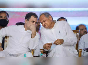 After Rahul's one post comment, Gehlot says 'No precedent of Congress Chief holding CM post'