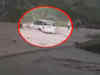 Arunachal Pradesh: Scorpio car swept away by flash floods in Subansiri district, watch