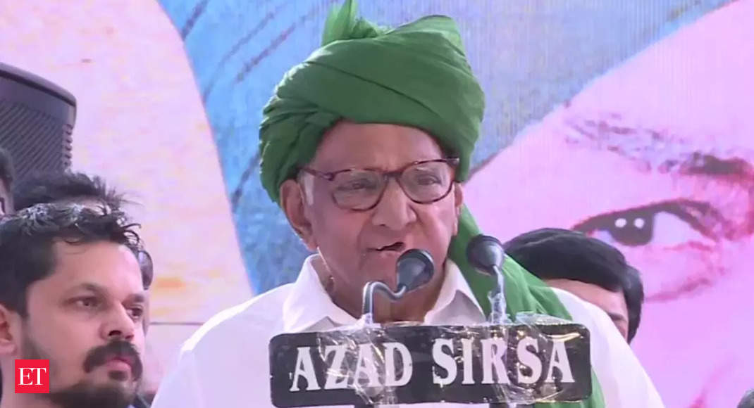 Time has come for everyone to work towards ensuring change of govt in 2024: Pawar