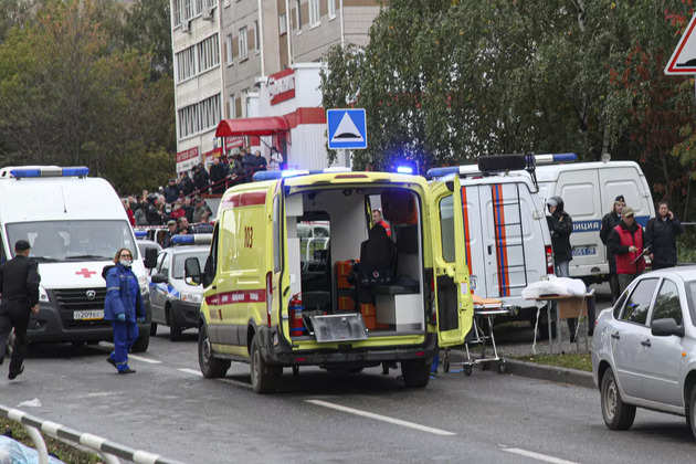 Russian School Shooting News Live Updates: At least 15 dead including 11 children; 24 other wounded in central Russia school shooting