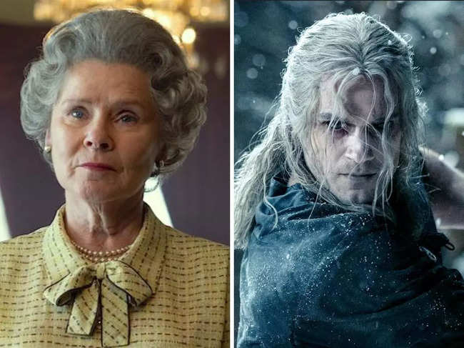 ​Imelda Staunton takes over from Olivia Colman as Queen Elizabeth II, and Henry Cavill will reprise his role in 'The Witcher'.​​