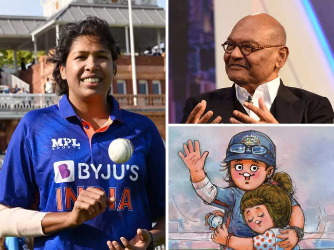 ​Congratulatory posts and messages pour in for Jhulan Goswami.