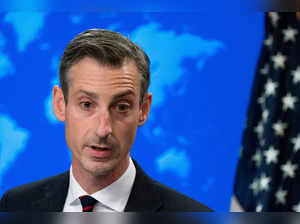 FILE PHOTO: U.S. State Department spokesperson Ned Price speaks during a news conference in Washington
