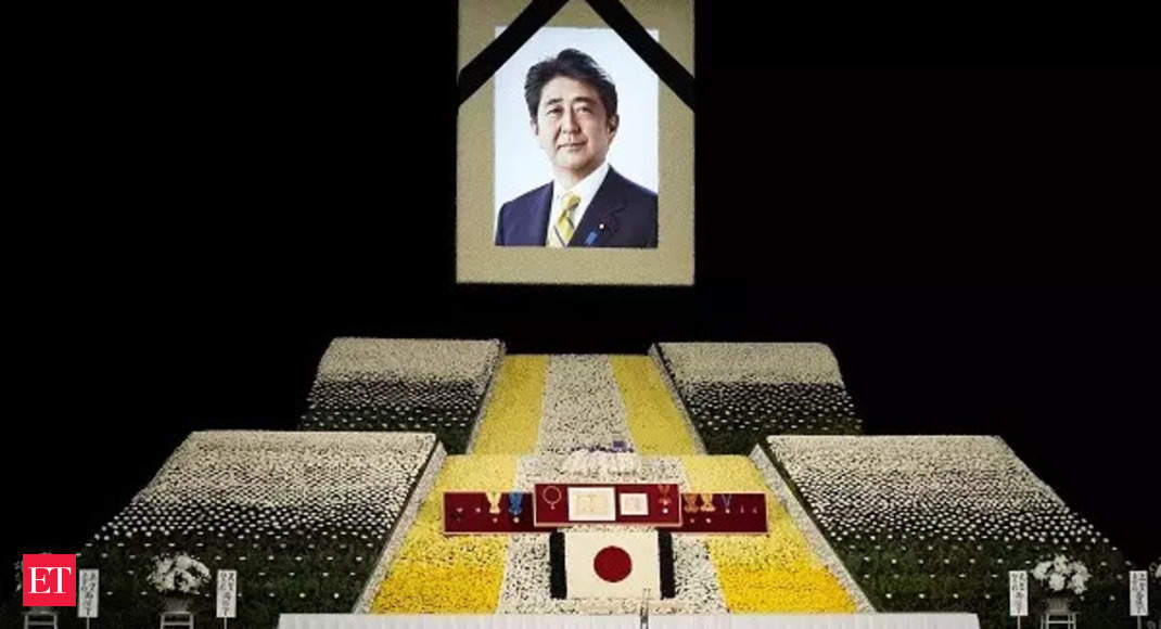 安倍：テンスジャパン、暗殺された安倍晋三元首相葬儀