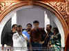 Sourav Ganguly inaugurates Lord's Pavilion-like Durga puja pandal in Kolkata