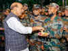 Watch: Army jawans singing 'Sandese Aate Hain' during meet with Defence minister Rajnath Singh