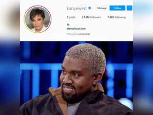 Kanye West shocks fans, sets ex-mother-in-law Kris Jenner's image as profile picture of Instagram account
