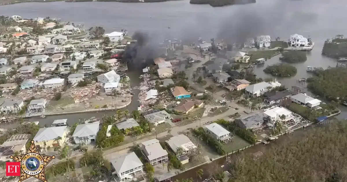 florida hurricane ian: US: Floods trap many in Florida as Hurricane Ian ...