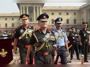 New Delhi: New Chief of Defence Staff (CDS) Lt General Anil Chauhan (retd) durin...