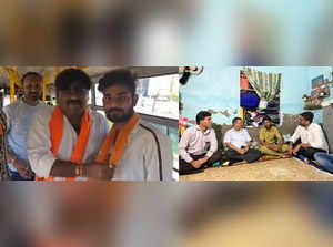 Auto Rickshaw driver Vikram Dantani  dined with Arvind Kejriwal, now claiming he is with BJP and a fan of Narendra Modi.