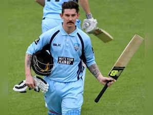 In rare case, ex-Aussie Test cricketer found using oversized bat in county; Durham docked 10 points.(photo:Cricket Australia)