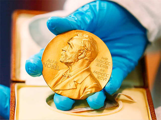 ​​The Nobel Prizes come with 10 million kronor ($895,000) per discipline, along with an 18-carat gold medal.​