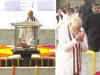 Gandhi Jayanti: PM Modi pays tribute to Mahatma Gandhi at Rajghat
