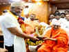 Bharat Jodo Yatra: Congress MP Rahul Gandhi visits Lingayat mutt in Mysuru