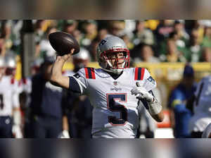 New England Patriots Vs Green Bay Packers game: Bailey Zappe replaces Brian Hoyer after freaky fall