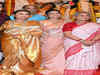 Check out Bollywood's 'Ham Saath Saath Hain' Durga puja celebration pics