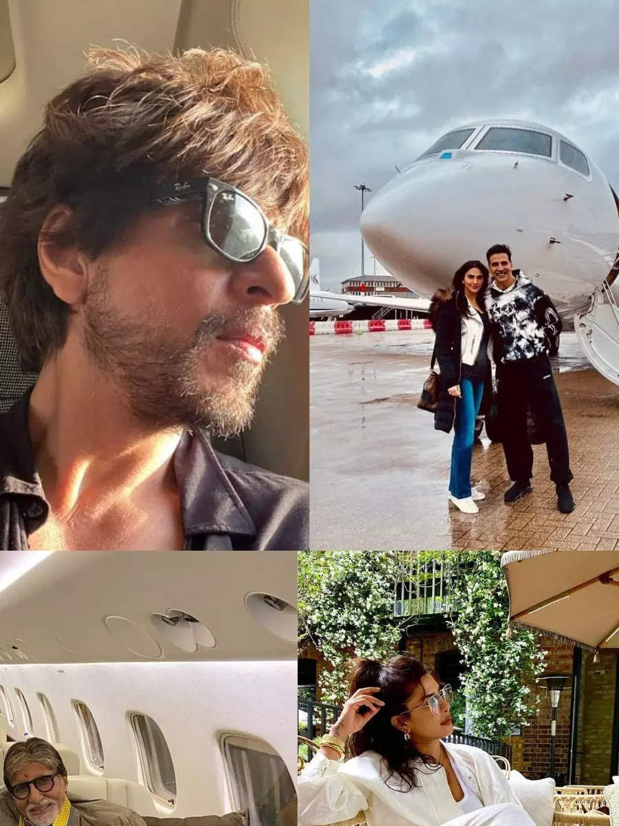 Bollywood celebs and their private jets
