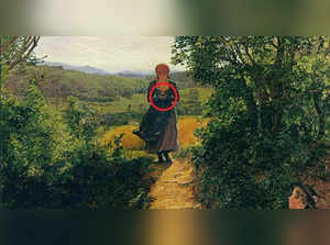 Painting of woman from 1860 holding iPhone baffles internet. Details here