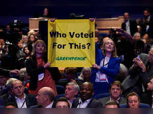 UK PM Liz Truss's 'first conference speech': Greenpeace protesters interrupt before leader gets standing ovation. This is what happened