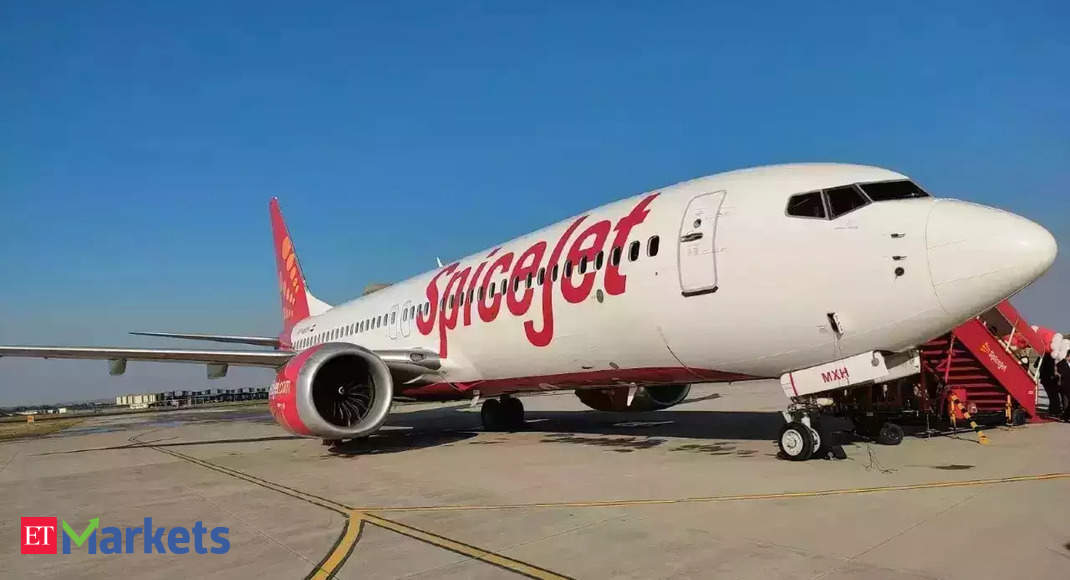 SpiceJet jumps over 9% on report of likely Rs 1,000 cr govt loan