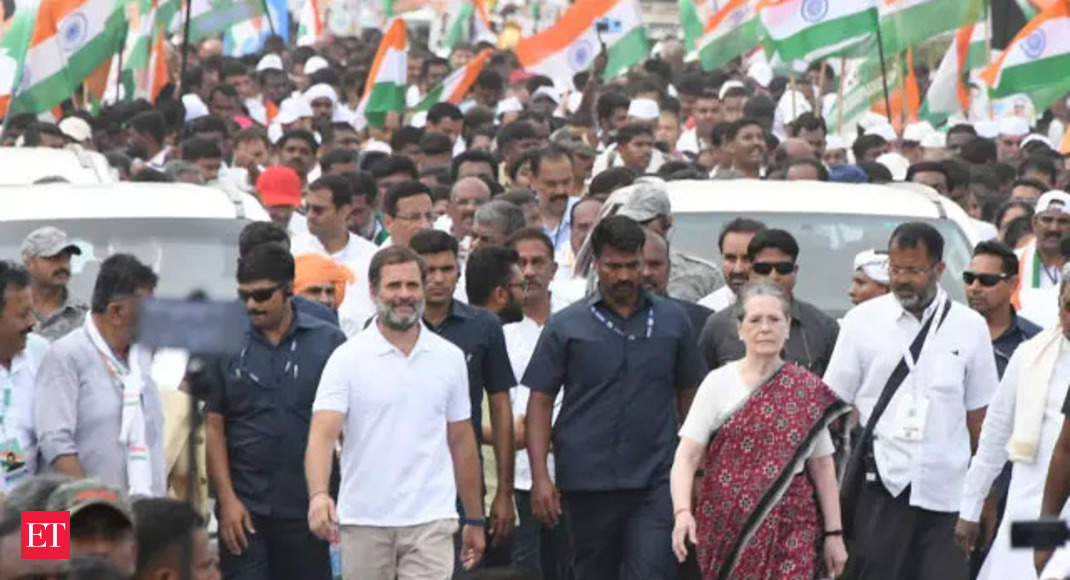 Karnataka: Sonia Gandhi joins Congress' 'Bharat Jodo Yatra' in Mandya