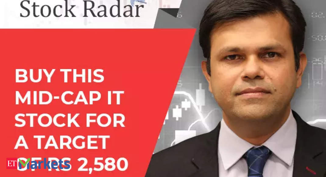 Stock Radar: Buy this mid-cap IT stock for a target of Rs 2,580