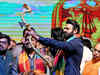 Dussehra 2022: Prabhas attends the celebrations at Red Fort, performs ‘Ravan Dahan’