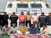 Indian Coast Guard: 50 kg of heroin worth Rs 350 cr seized from Pak boat off Gujarat coast