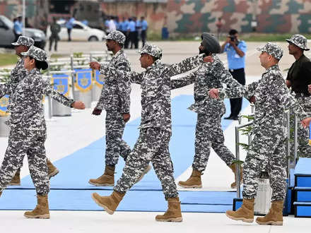 IAF Day 2022: Indian Air Force unveils new combat uniform on its 90th  Foundation Day - The Economic Times Video