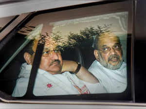 Guwahati: Union Home Minister Amit Shah and BJP National President J.P. Nadda up...